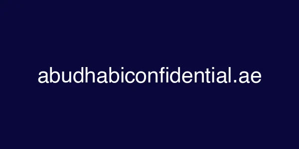 abudhabiconfidential.ae