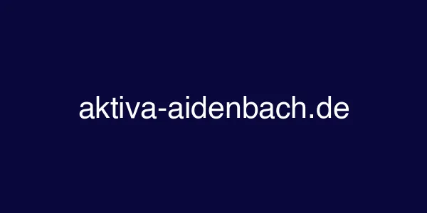 aktiva-aidenbach.de