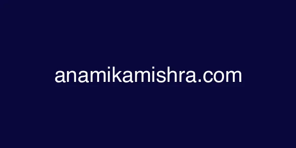 anamikamishra.com
