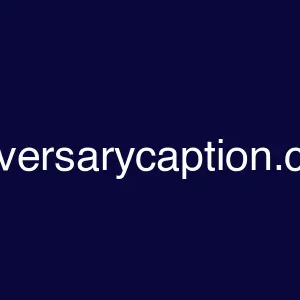 Aniversarycaption.com