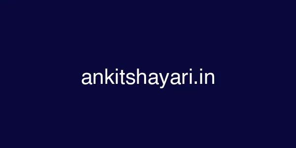 ankitshayari.in