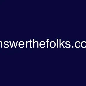Answerthefolks.com