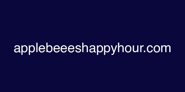 applebeeeshappyhour.com