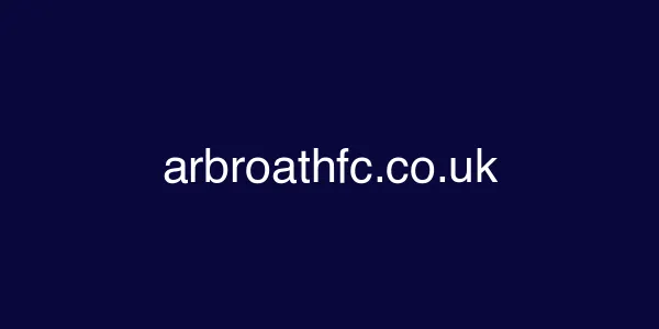 arbroathfc.co.uk