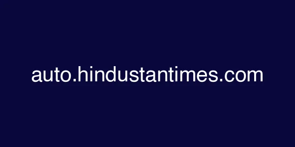 auto.hindustantimes.com