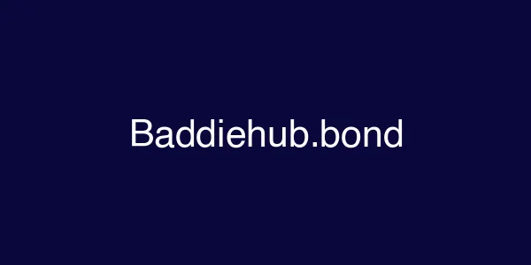 Baddiehub.bond