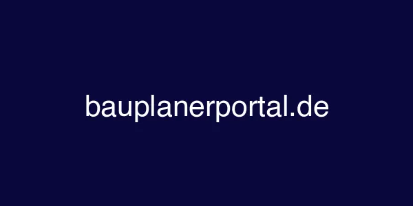 bauplanerportal.de