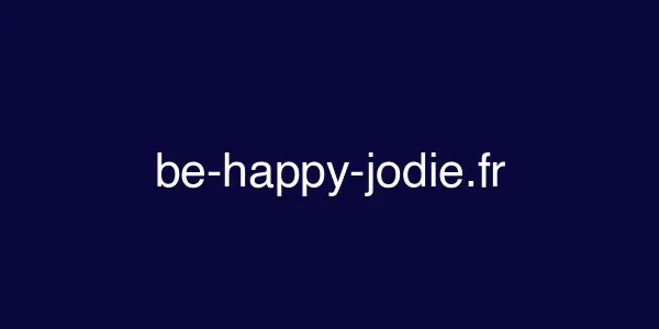 be-happy-jodie.fr