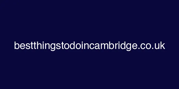 bestthingstodoincambridge.co.uk