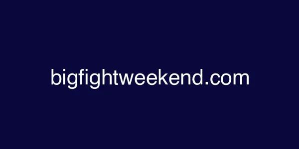 bigfightweekend.com