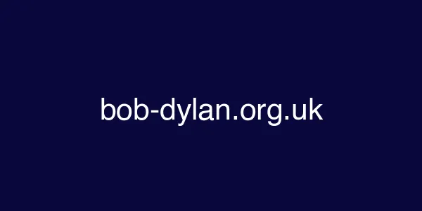 bob-dylan.org.uk