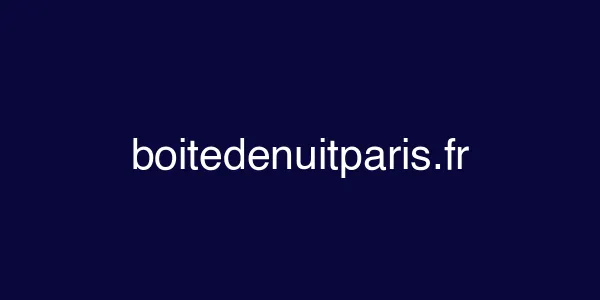 boitedenuitparis.fr