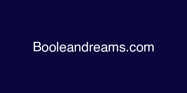 Booleandreams.com