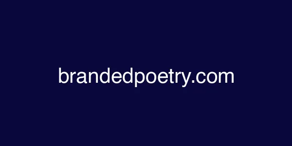 Brandedpoetry.com
