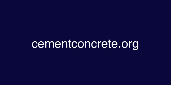 cementconcrete.org