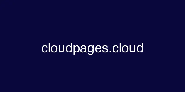 cloudpages.cloud