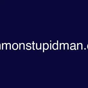 commonstupidman.com
