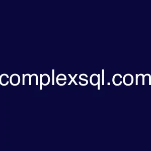 complexsql.com
