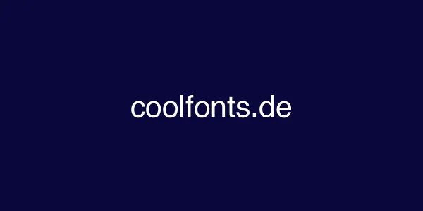coolfonts.de