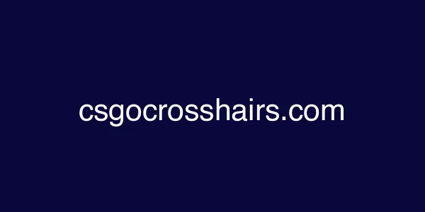 csgocrosshairs.com