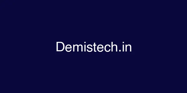 Demistech.in