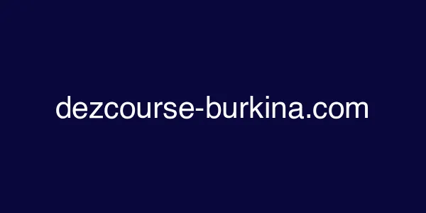 dezcourse-burkina.com