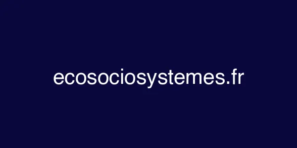 ecosociosystemes.fr