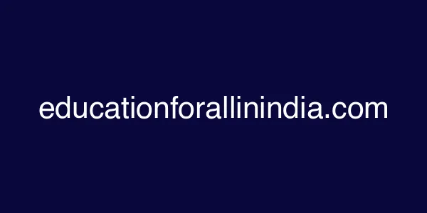 educationforallinindia.com