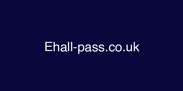 Ehall-pass.co.uk