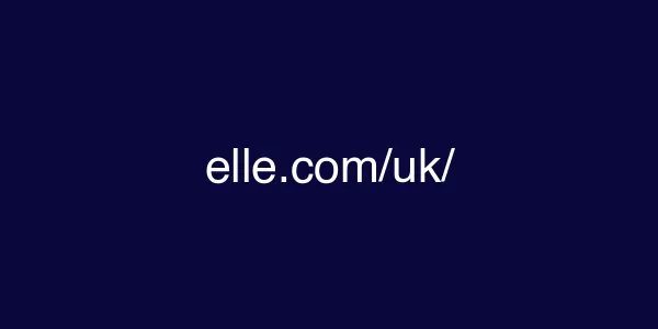 elle.com/uk/