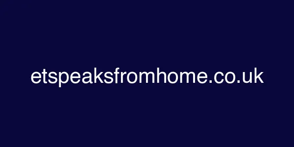 etspeaksfromhome.co.uk