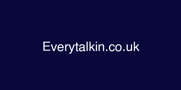 Everytalkin.co.uk