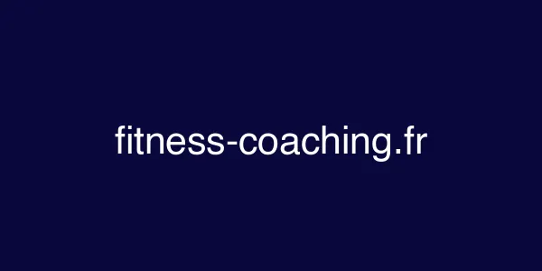 fitness-coaching.fr