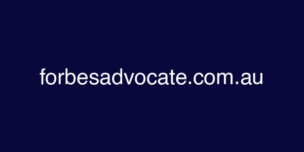 forbesadvocate.com.au