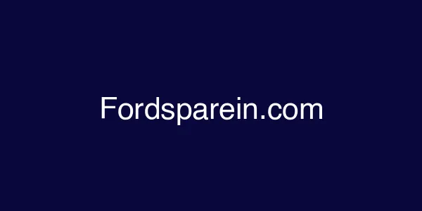 Fordsparein.com