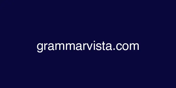 grammarvista.com