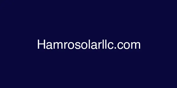 Hamrosolarllc.com