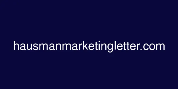 hausmanmarketingletter.com