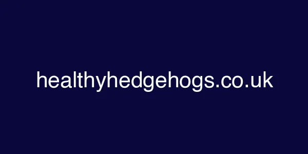 healthyhedgehogs.co.uk