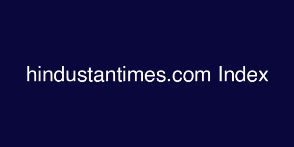 hindustantimes.com Index