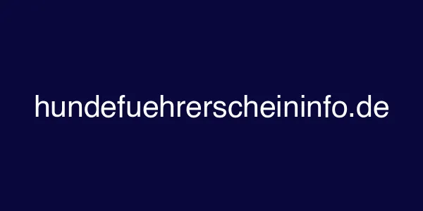 hundefuehrerscheininfo.de