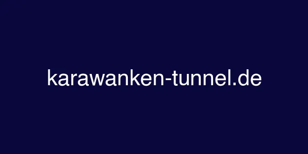 karawanken-tunnel.de