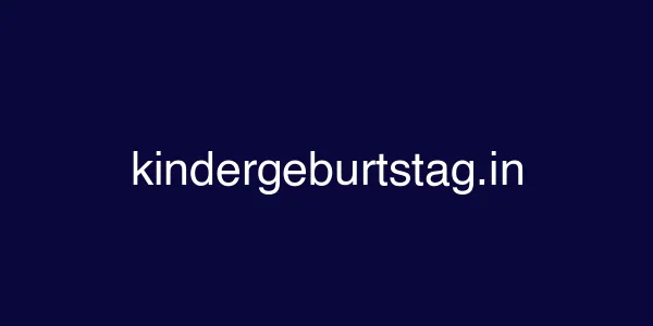 kindergeburtstag.in