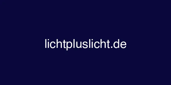 lichtpluslicht.de