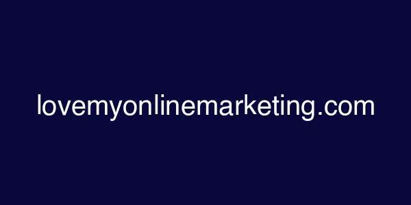lovemyonlinemarketing.com