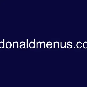 Mcdonaldmenus.co.uk