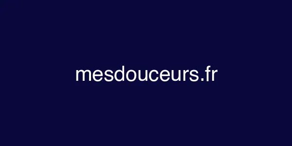 mesdouceurs.fr