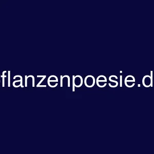 pflanzenpoesie.de