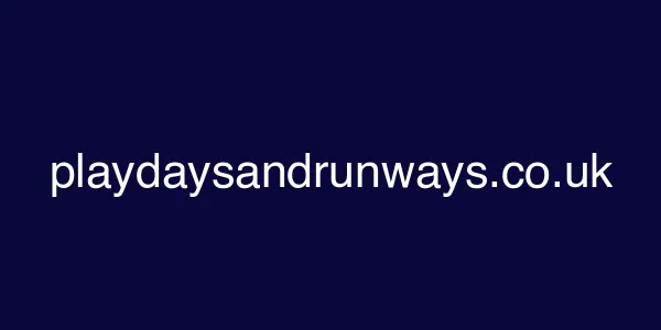playdaysandrunways.co.uk