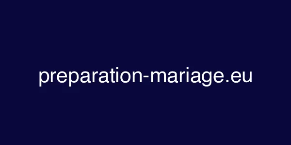 preparation-mariage.eu